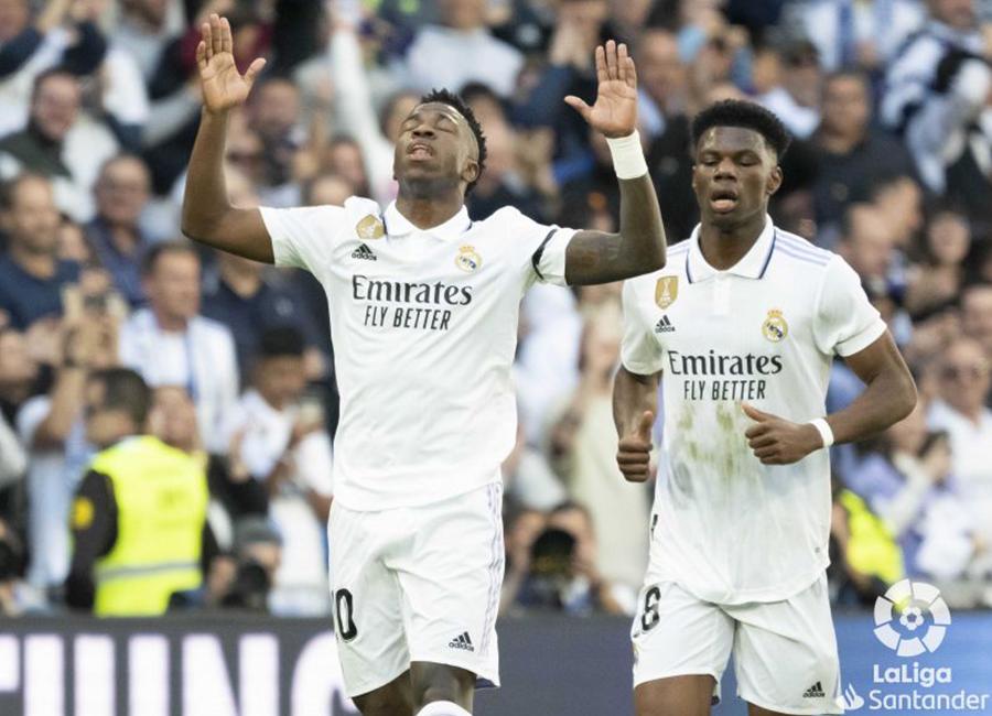 Real Madrid derrotó al Espanyol con golazo incluido de Vinicius y sigue peleando por LaLiga antes de recibir al Liverpool