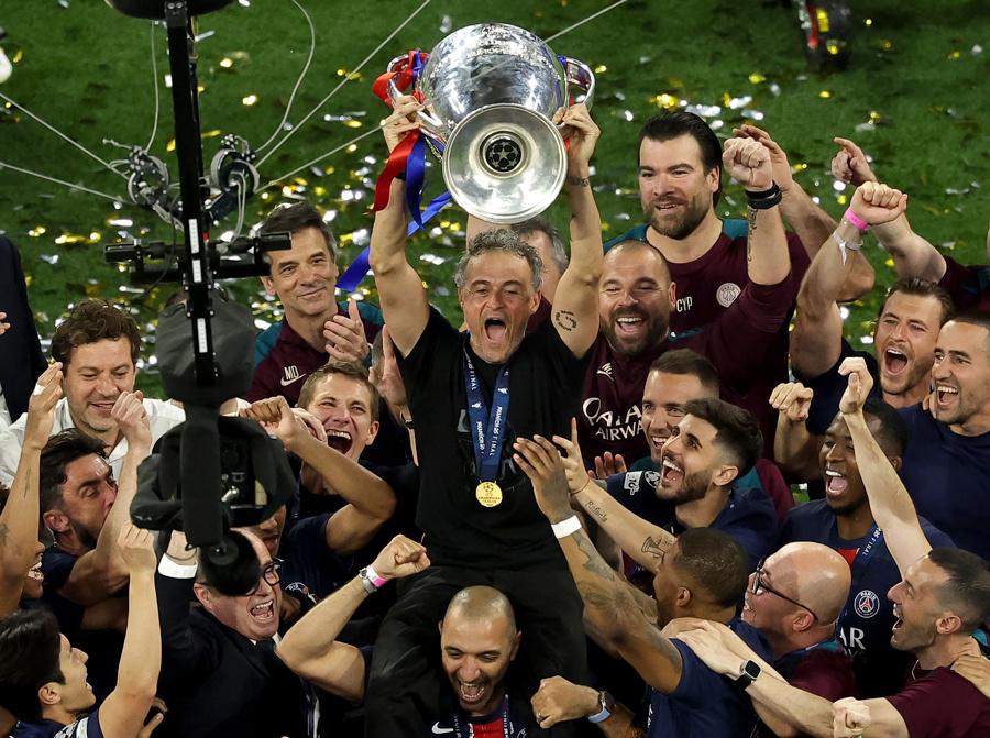 Barrida de Luis Enrique: filtraron las ocho bajas del PSG luego de ganarlo todo en Europa