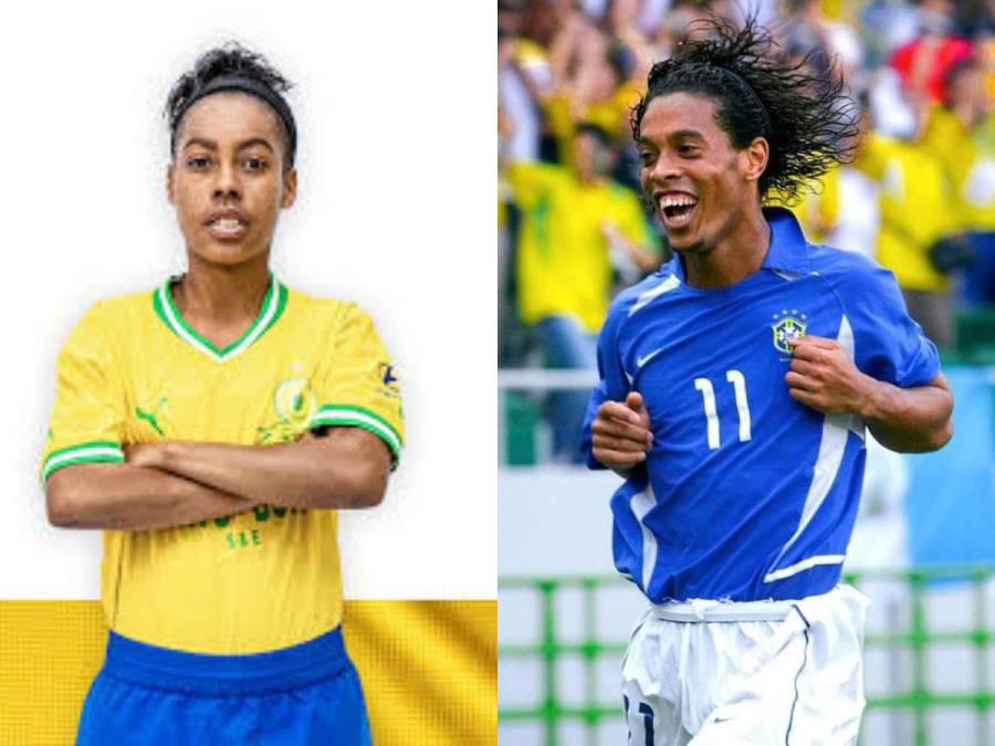 ¿Quién es Miche Minnies, la futbolista que se parece a Ronaldinho? País de origen, “hija” perdida y apunta al Balón de Oro