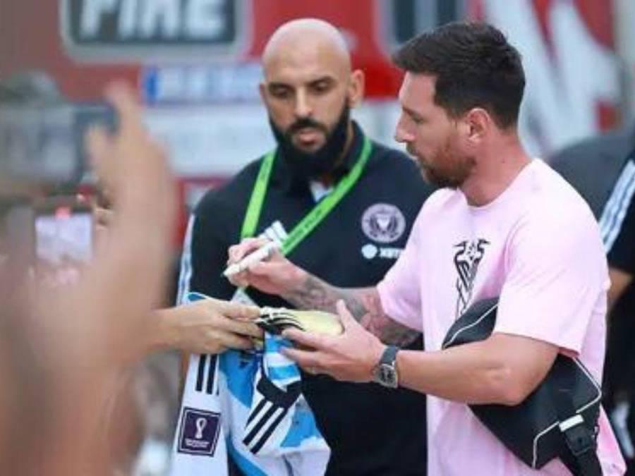 ¿Quién es el misterioso guardaespaldas que persigue y cuida a Messi por orden de Beckham? Fue a la guerra y es luchador de MMA