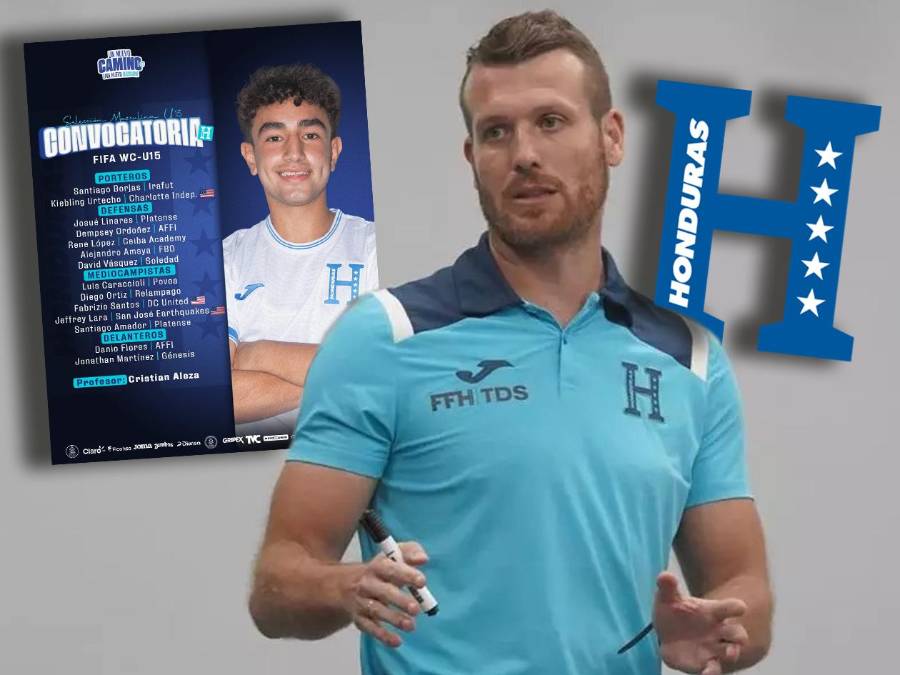 Sorpresa en la convocatoria de Honduras para el Mundial Sub-15 de la FIFA