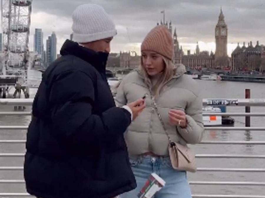 Terminó su relación con futbolista y ahora es novia de otro jugador de la Liga Española: “Desde Londres, con amor”