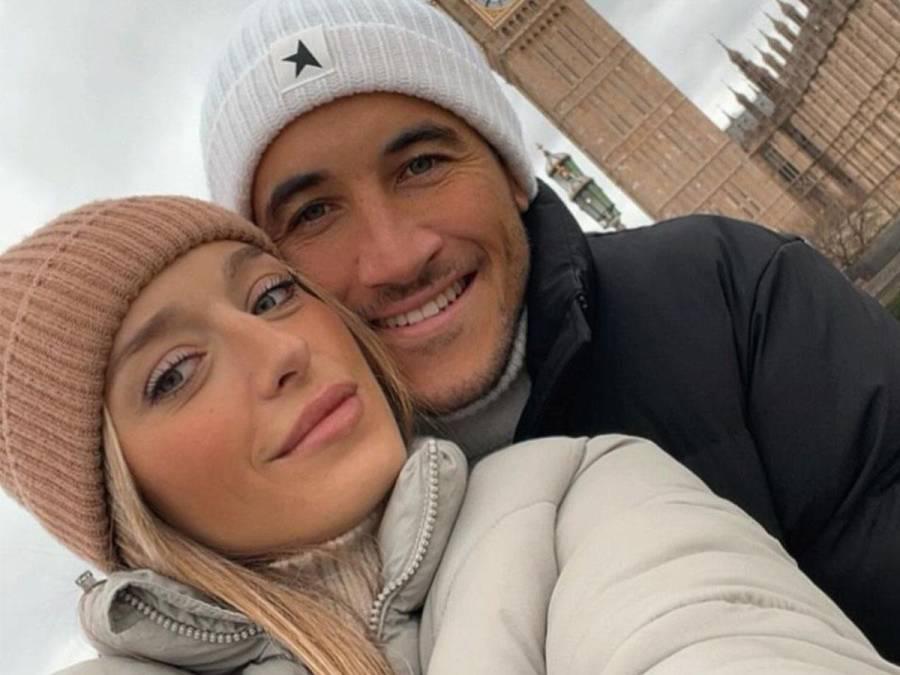 Terminó su relación con futbolista y ahora es novia de otro jugador de la Liga Española: “Desde Londres, con amor”