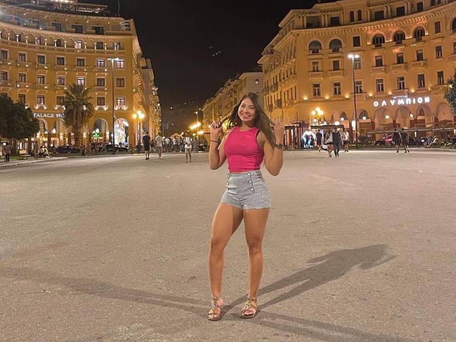 ¿De qué equipo es? Así es Annie Córdova, la chica que conquistó a Luis Palma y se robó las miradas en la Liga de Naciones