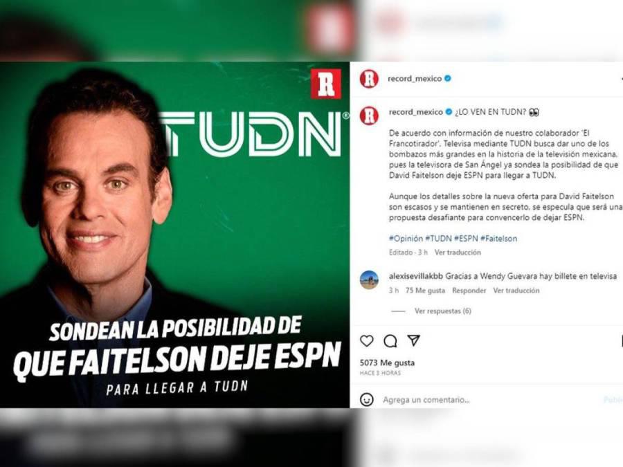 El motivo por el que David Faitelson dejaría de trabajar en ESPN ¿Qué pasa con André Marin y Fox Sports?
