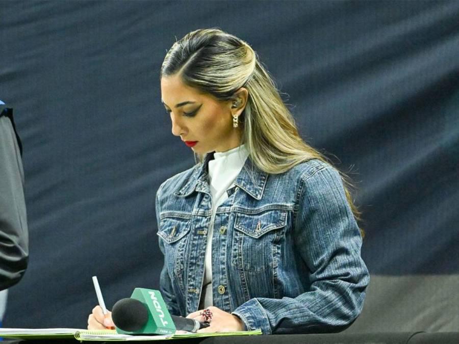 Reportera de TUDN prueba las baleadas previo al Honduras-México y esta fue su reacción