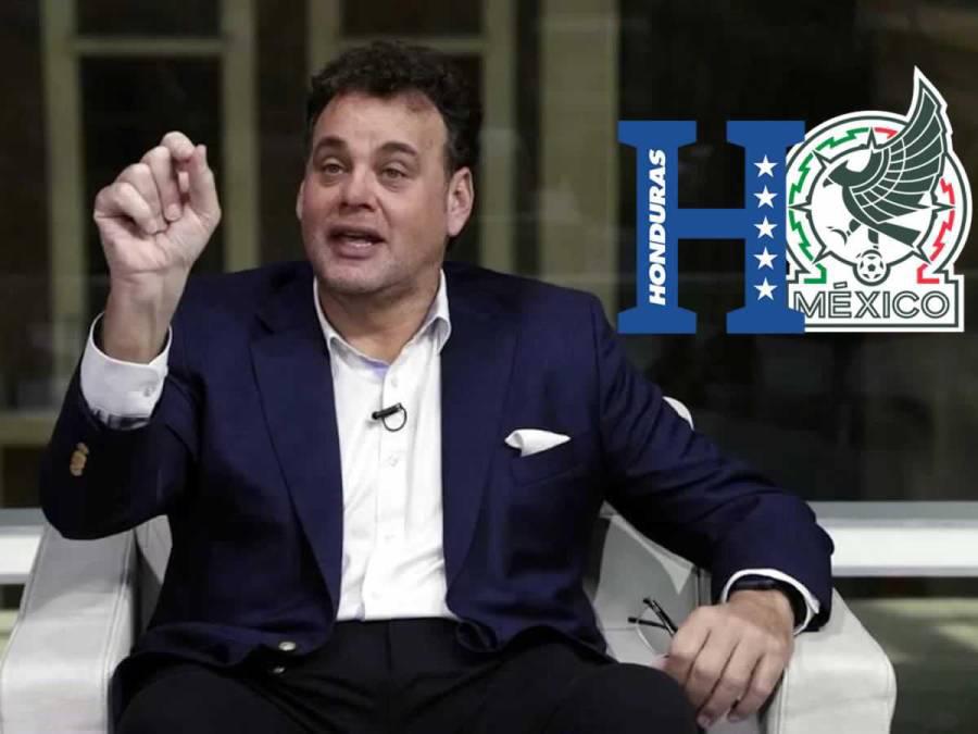 ¡No se olvidó de Honduras! David Faitelson echa fuego tras la derrota de México ante Colombia en amistoso