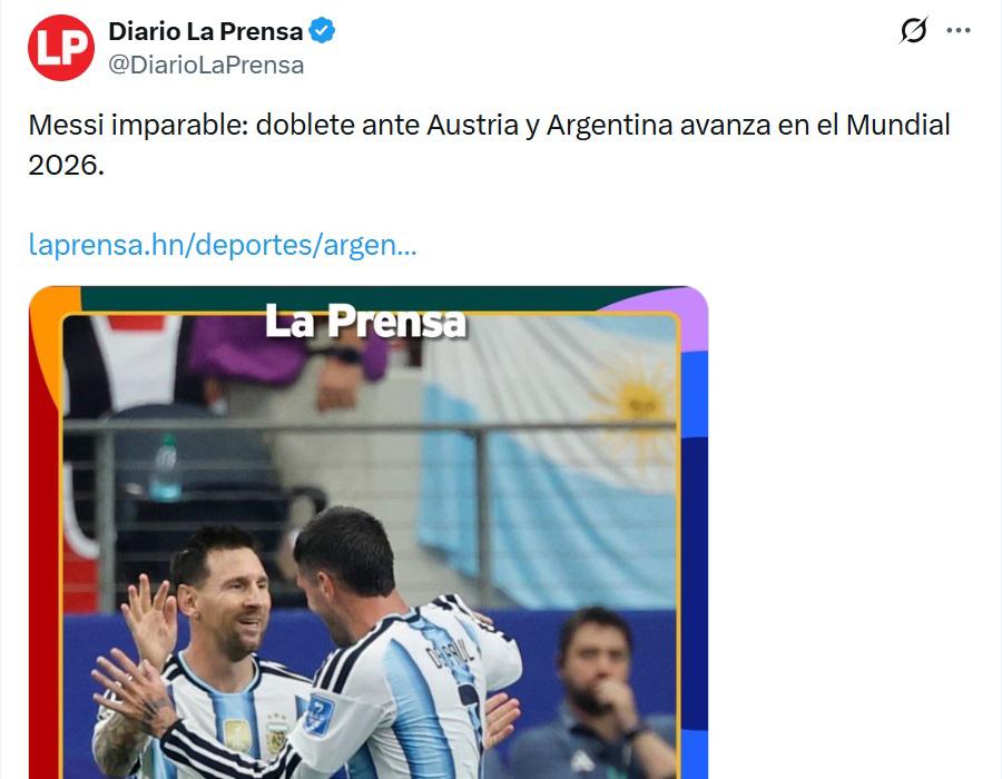 Habló dios, 5 récords y Liberman se desahoga: Prensa se rinde por Messi