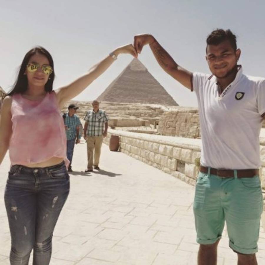 FOTOS: Mario Martínez, fútbol y amor por la cultura de Egipto