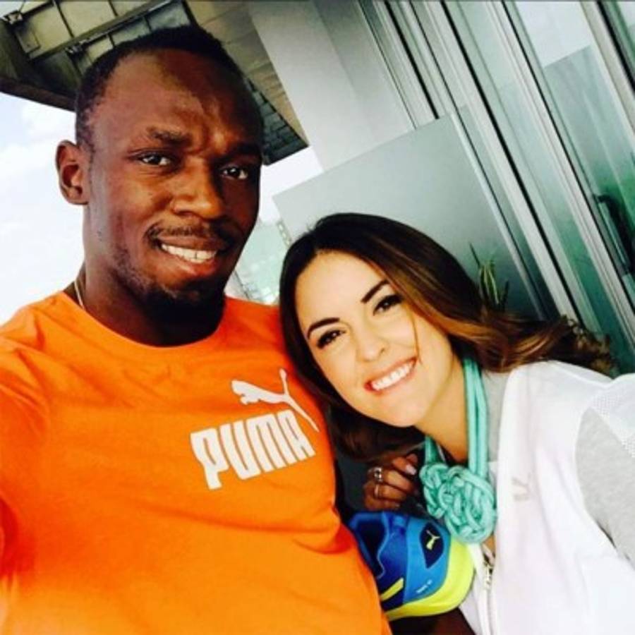Así es Patty López, la periodista mexicana que le ganó la apuesta a Usain Bolt