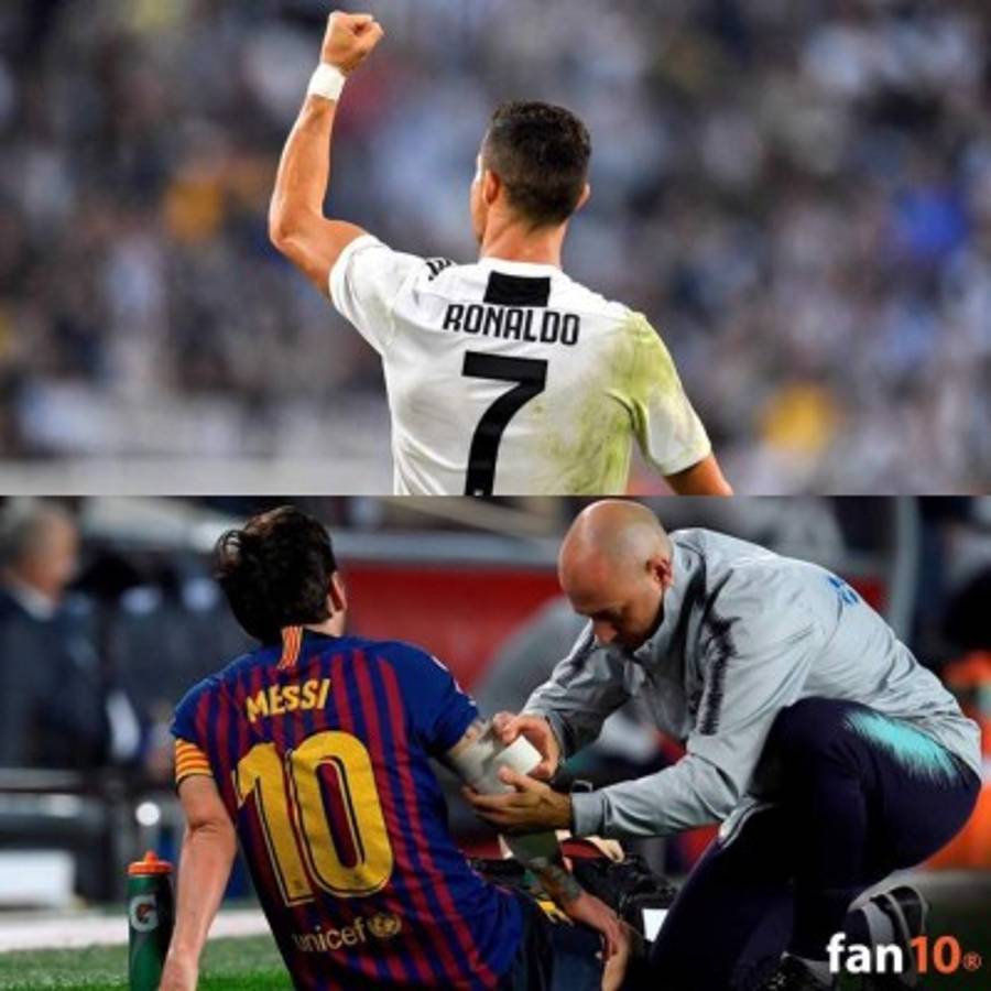 ¡No perdonan! Los memes tras la lesión de Messi; Vidal también es atacado