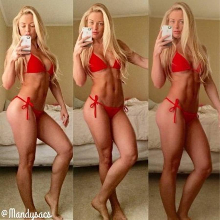 Amanda Saccomanno, la reina fitness de la WWE