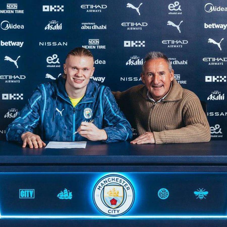 Erling Haaland firma el contrato de su vida: su tremendo nuevo salario y el mensaje a Pep Guardiola