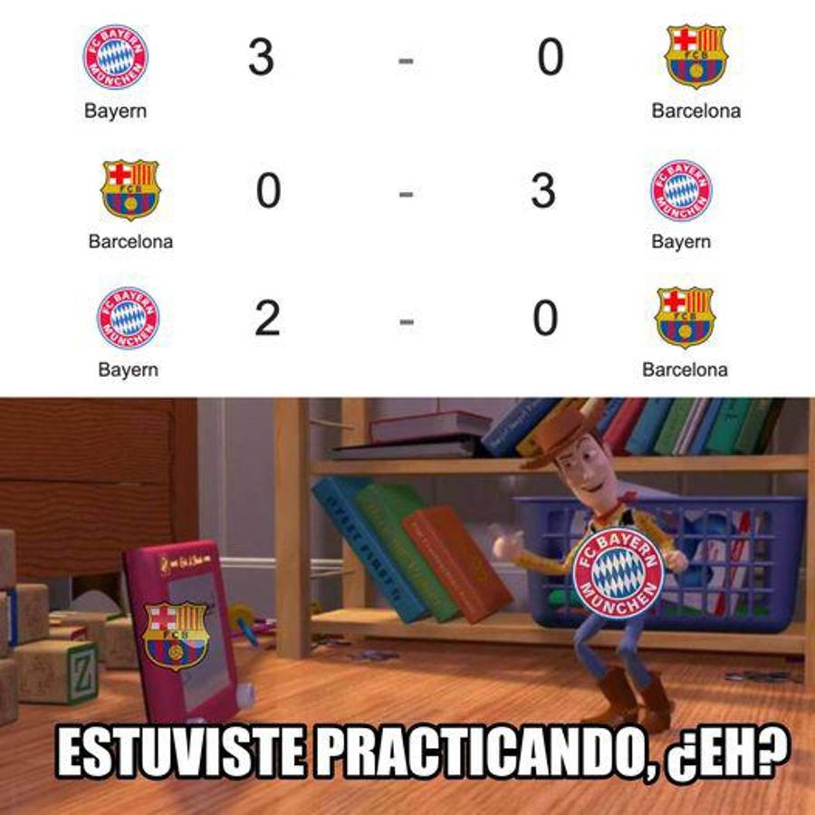 ¡No perdonan a Lewandowski! Los memes trituran al Barcelona tras sufrir otra derrota contra el Bayern en la Champions League