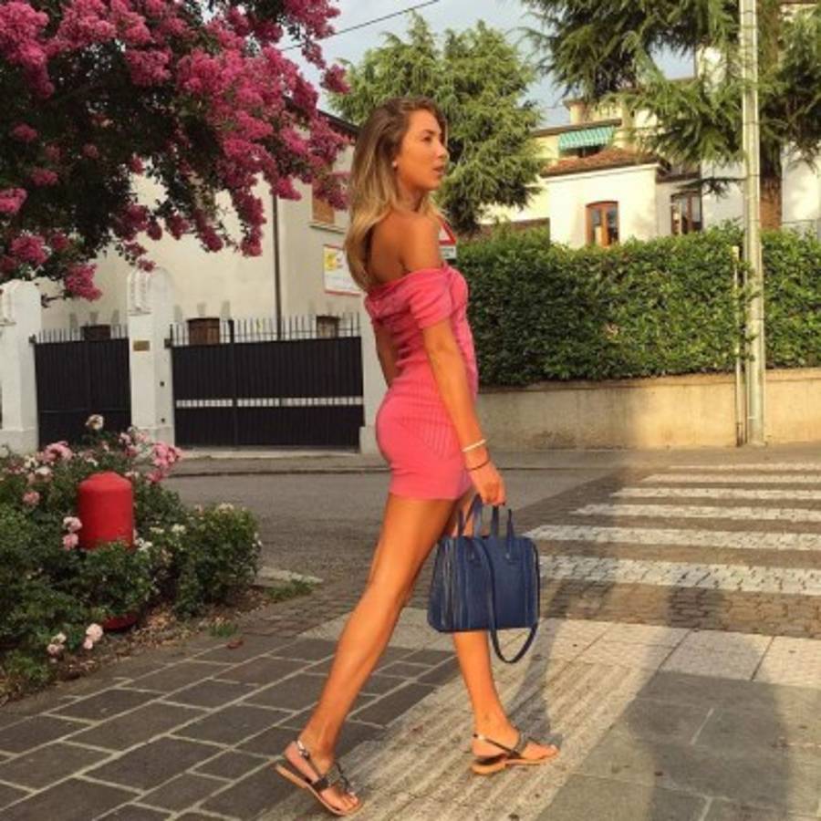 Alice Campello, blogguer italiana que robó miradas en presentación de Álvaro Morata