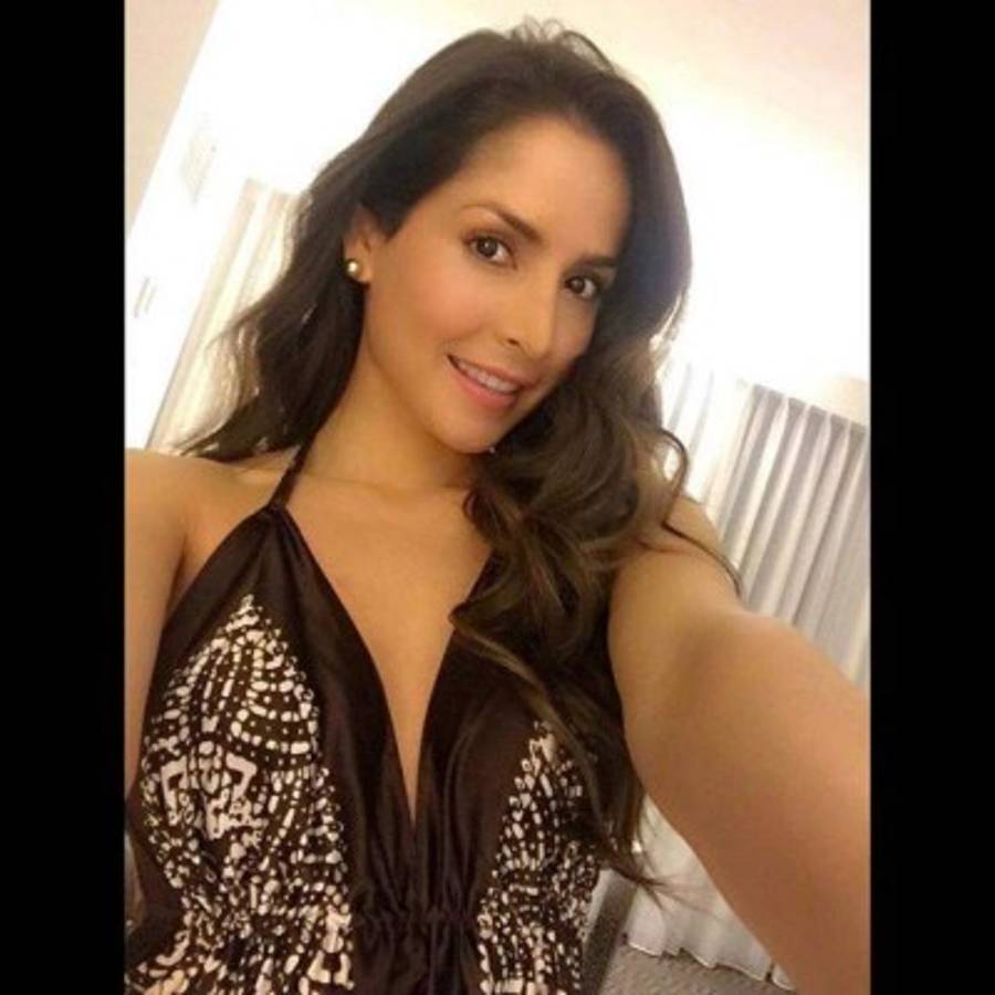 FOTOS: Carmen Villalobos, la sexy aficionada de la selección de Colombia