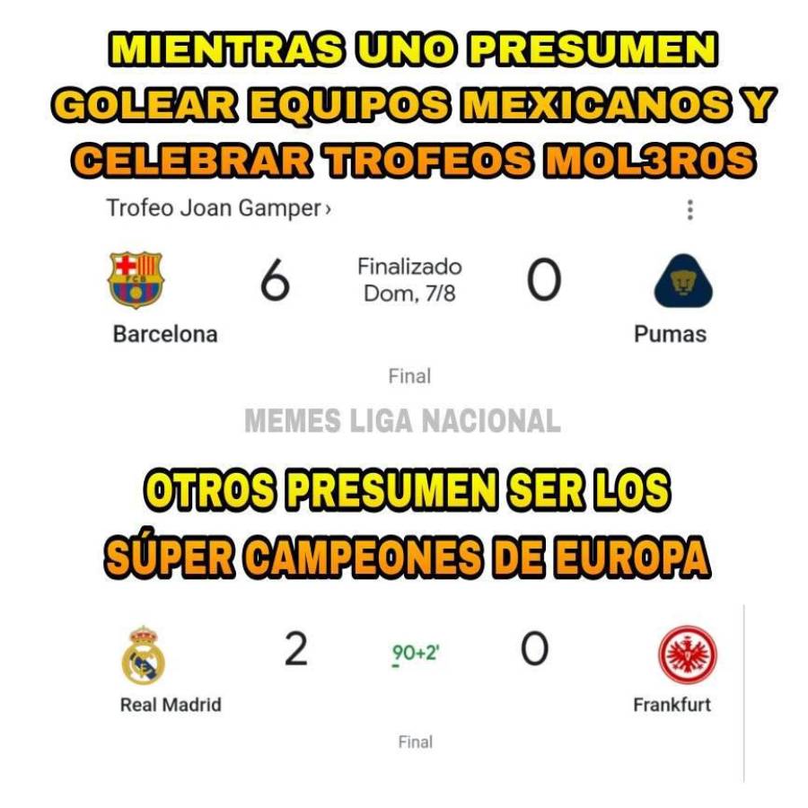Real Madrid conquista la Supercopa de Europa... ¡y los memes destrozan al Barcelona!