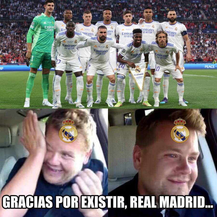 Destruyen a Mbappé y al Barcelona: Real Madrid se corona de la Champions contra el Liverpool y los memes explotan