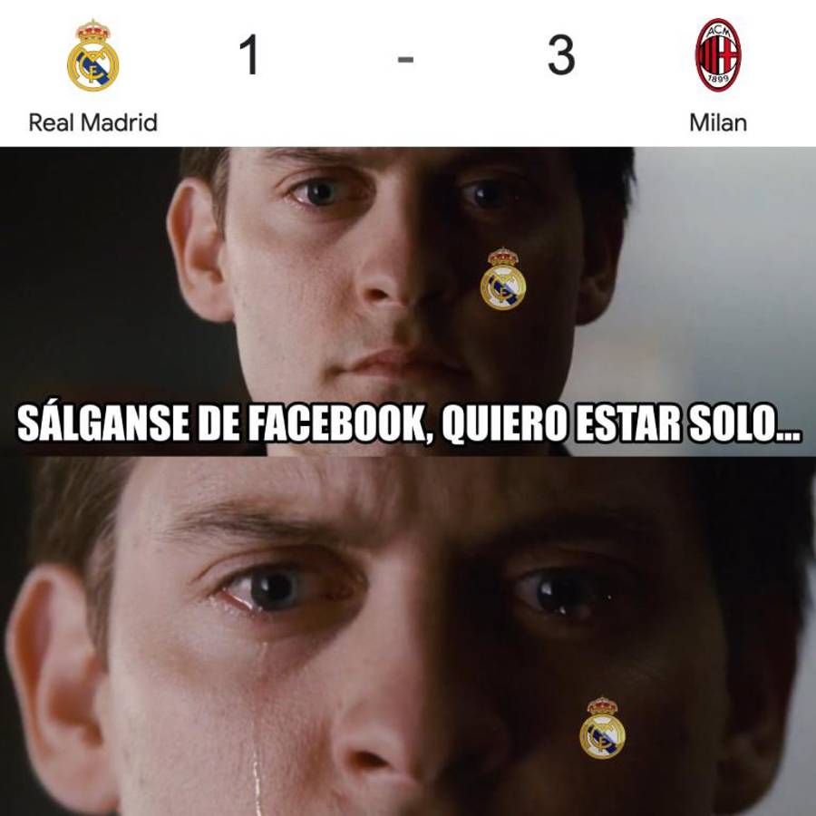 Los memes trituran al Real Madrid tras perder ante Milan: ¡Vinicius y Mbappé, las víctimas!