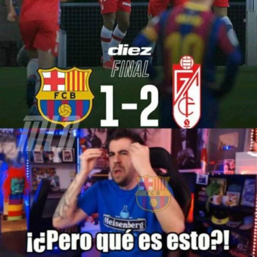 Los memes despedazan al Barcelona tras perder ante el Granada y dejar ir el liderato