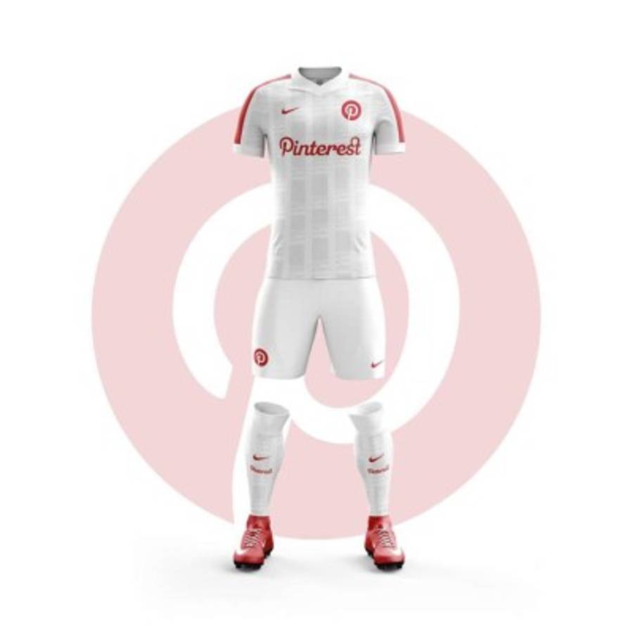 Así serían los uniformes si las redes tuvieran equipos de fútbol