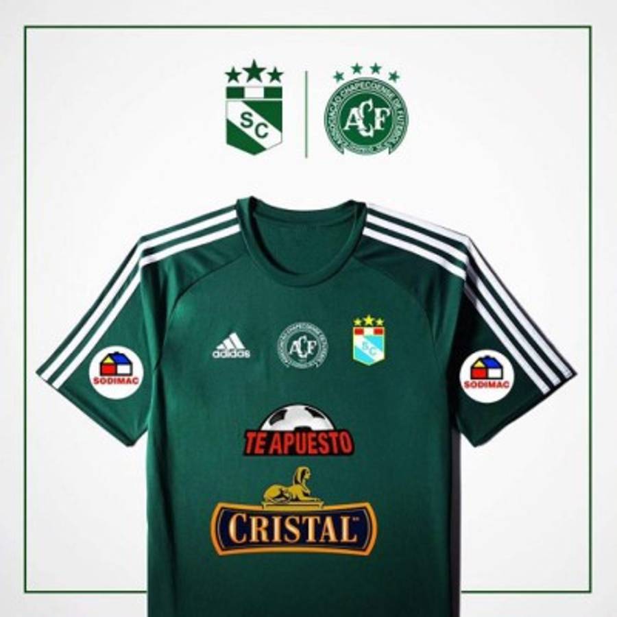 ¡Admirable! Las camisetas que homenajean al Chapecoense
