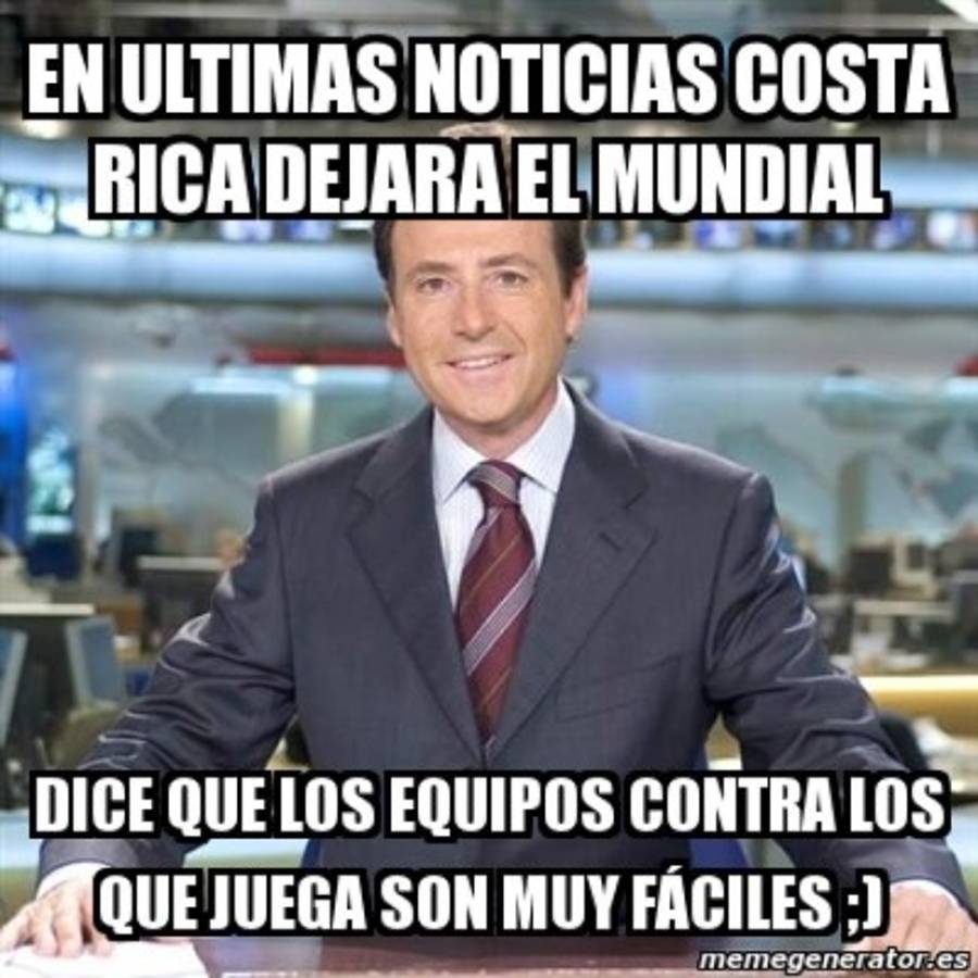 ¡No perdonan a Costa Rica! Los memes que dejó la eliminación de los ticos en el mundial