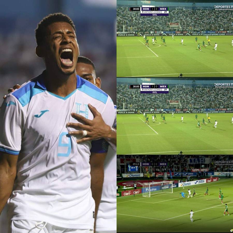 ¡Honduras se tumba a México! La euforia del Choco Lozano, el festejo especial de Róchez y el canto de la afición catracha a los aztecas