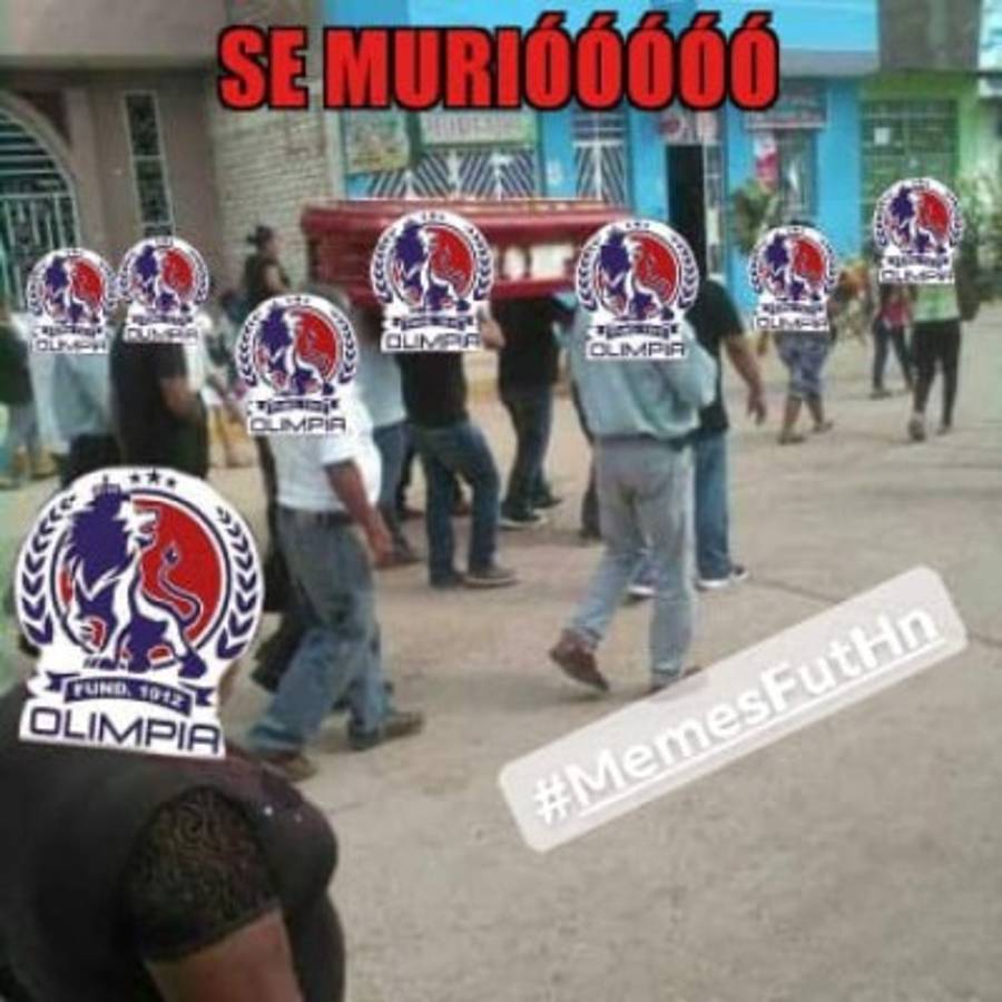 Burlas: Trituran con memes al Olimpia tras perder la final ante Motagua