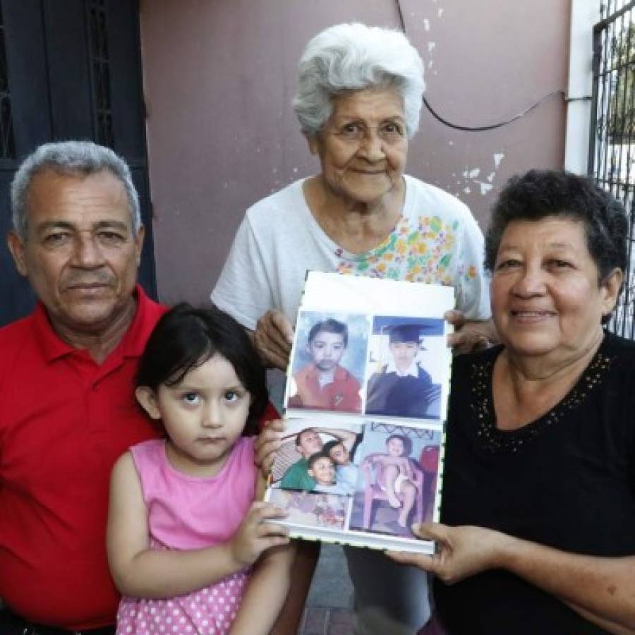 FOTOS: El álbum de la infancia de Danny Acosta en Honduras