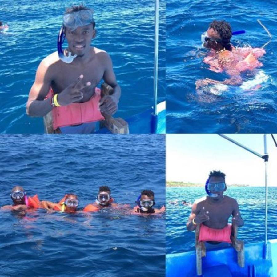 Así disfrutan sus vacaciones los futbolistas hondureños