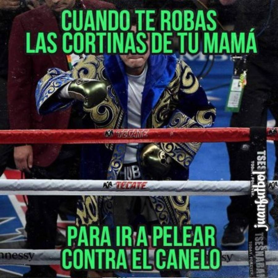Los divertidos memes que deja la pelea entre Canelo Álvarez y Golovkin
