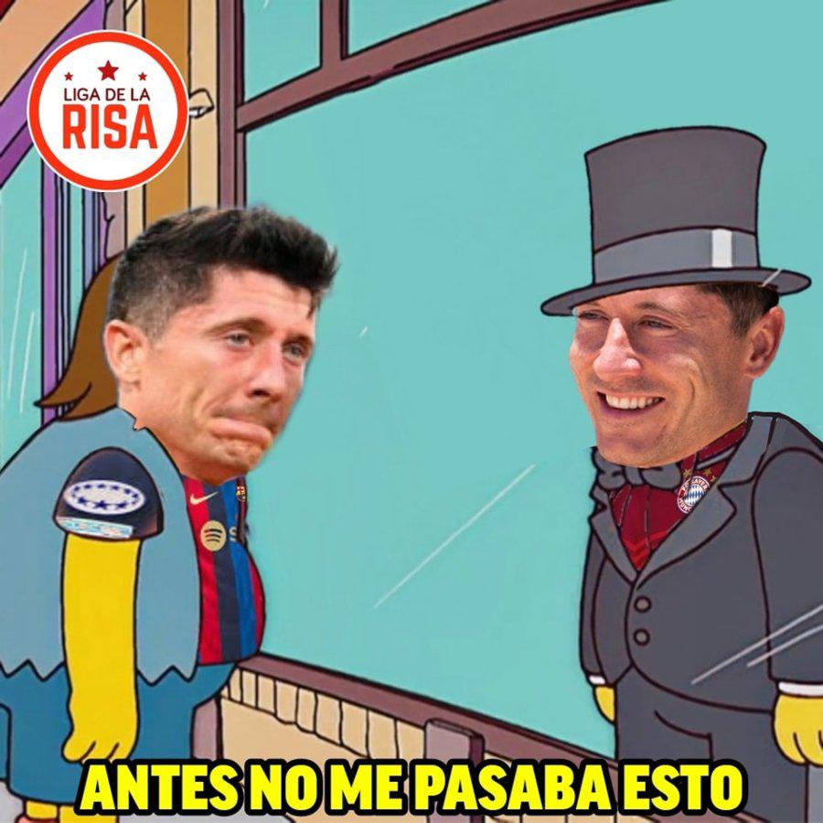 ¡Estallaron las redes! Los memes que dejó la goleada del Sevilla sobre Barcelona y no perdonan a Lewandowski