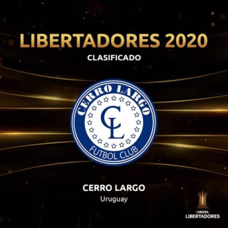 ¡Un jugador hondureño! Los equipos clasificados a la Copa Libertadores 2020