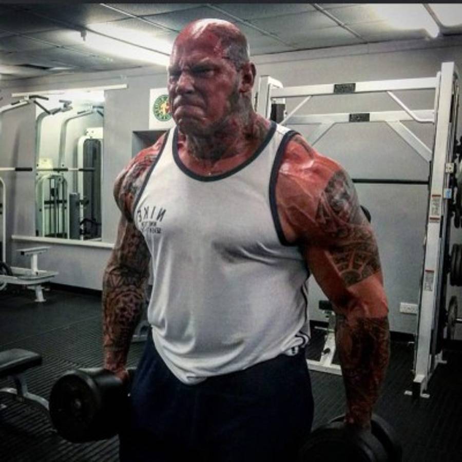 FOTOS: Mirá el espectacular cambio de Martyn Ford, de flaco y padecer bullying a musculoso