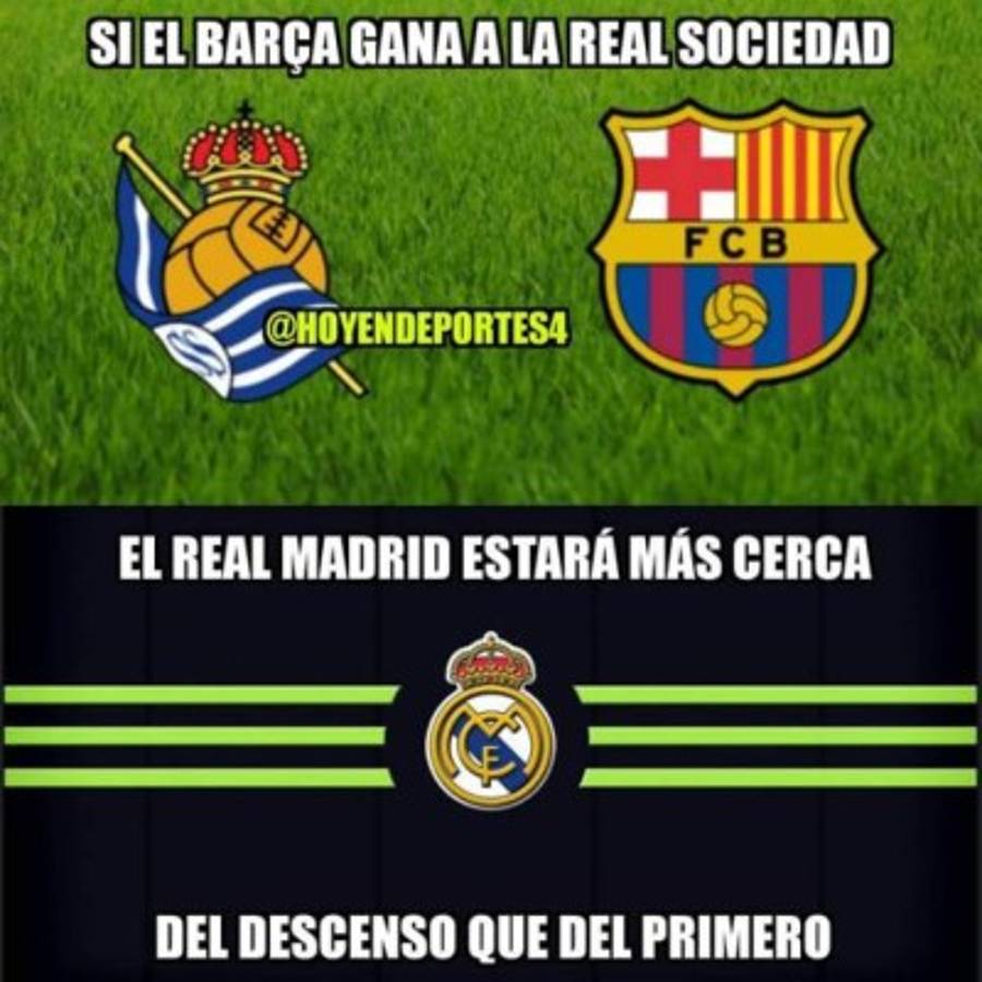 Los memes de la remontada del Barcelona ante la Real Sociedad
