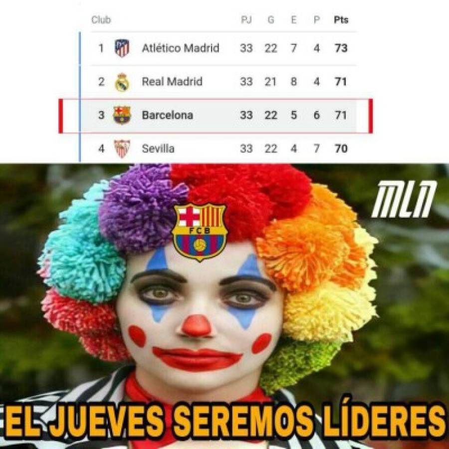 Los memes despedazan al Barcelona tras perder ante el Granada y dejar ir el liderato