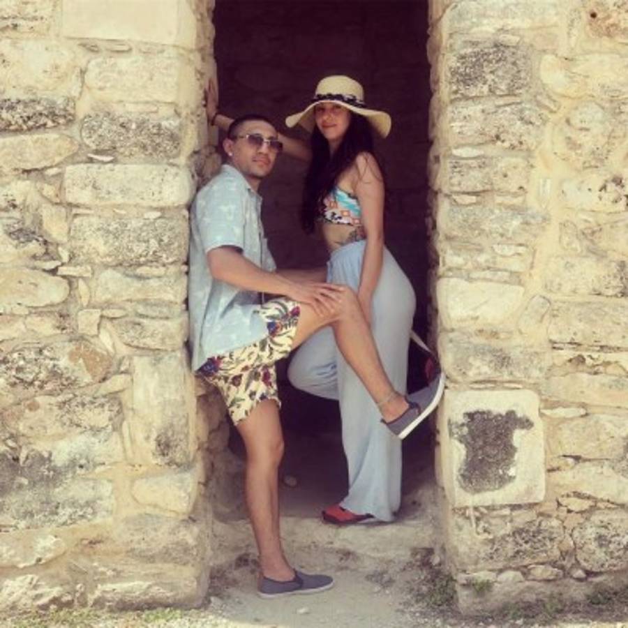 Ella es Cynthia, la hermosa neoyorquina que inspirara al boxeador hondureño Teófimo López