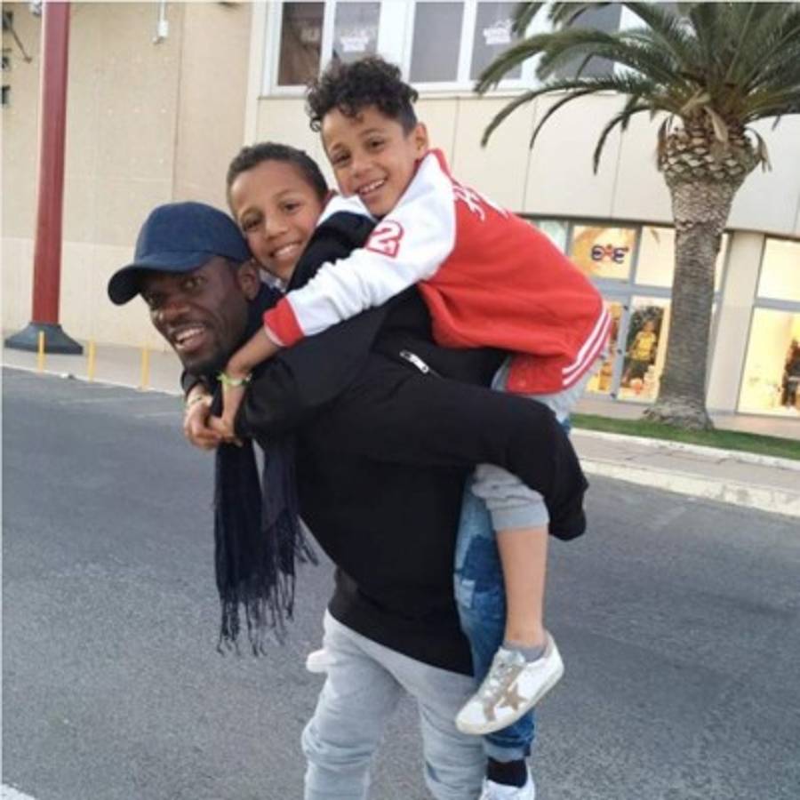 Futbolistas hondureños y sus 'tiernas' imágenes en su faceta de padres