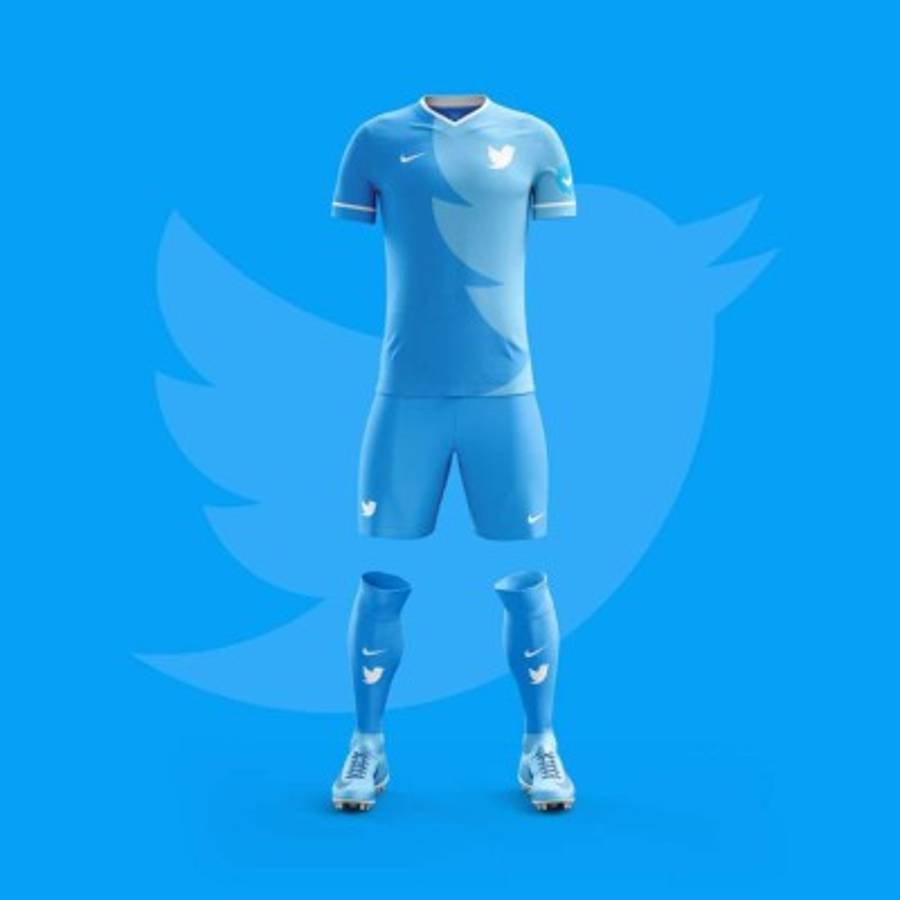 Así serían los uniformes si las redes tuvieran equipos de fútbol