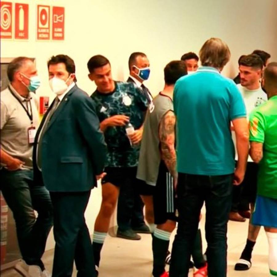 Revelaron por qué Messi salió con un chaleco de fotógrafo durante el escándalo de Brasil-Argentina