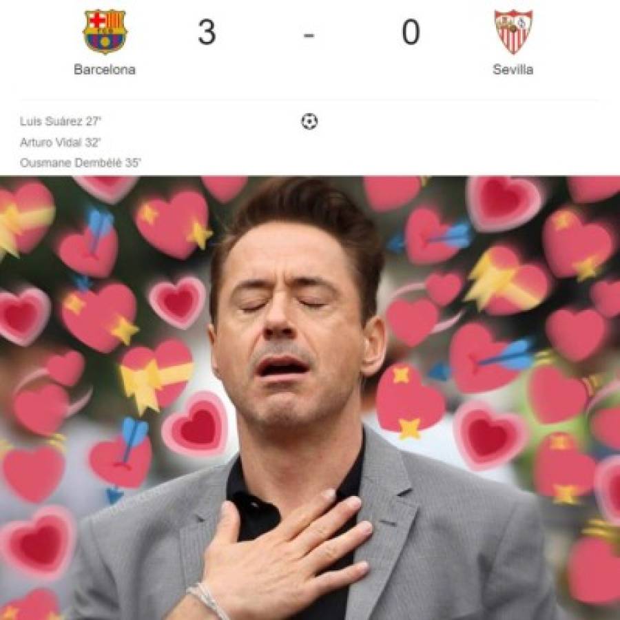 Messi, la chilena de Suárez y los divertidos memes del Barcelona-Sevilla