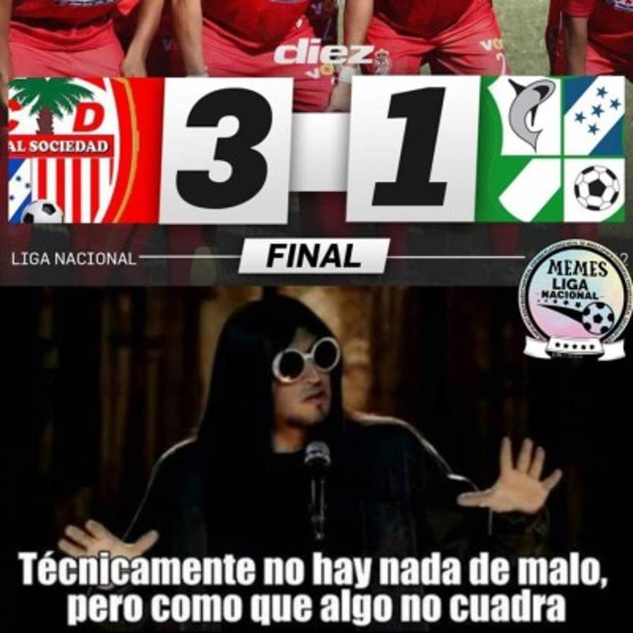 Crueles: Los mejores memes de la jornada 12 de Liga Nacional donde no perdonan a Motagua