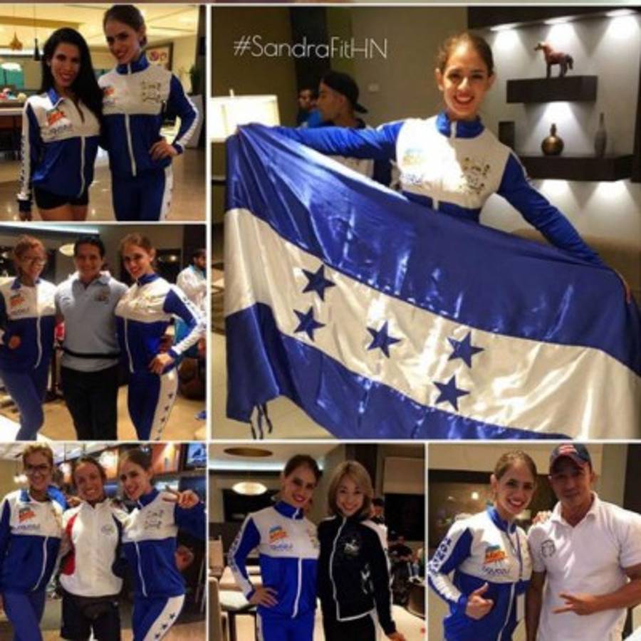 Sandra Alvarado, la hermosa sampedrana que triunfa en centroamericano