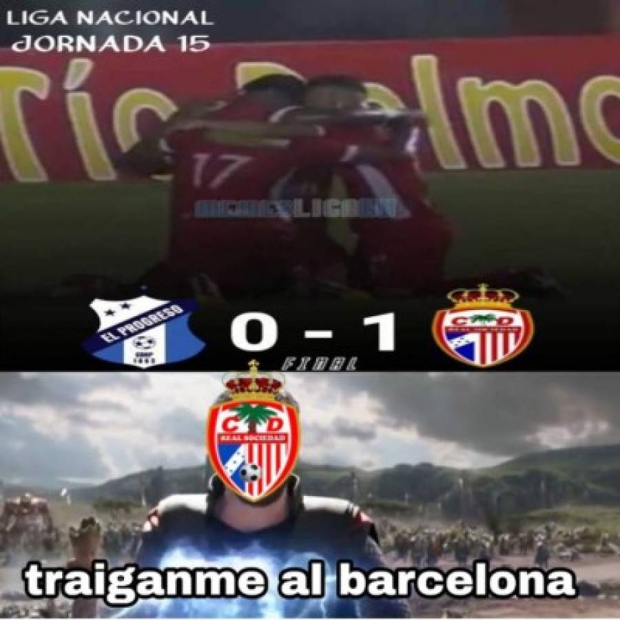 Memes: Destrozan al Real España tras la remontada de Marathón en el clásico