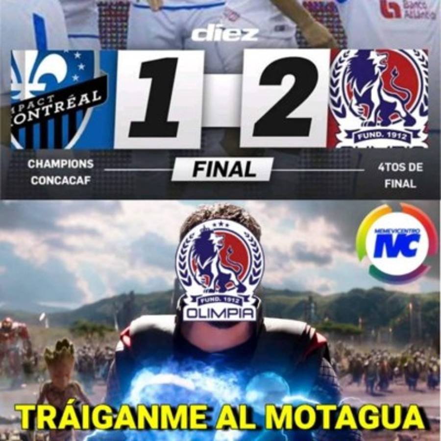 ¿Por qué contra Motagua? Olimpia gana a Impact Montreal y despedazan con memes a las águilas