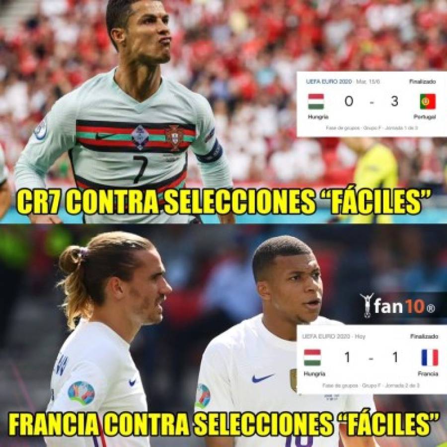 Los memes hacen pedazos a Cristiano Ronaldo y a Portugal tras la paliza de Alemania