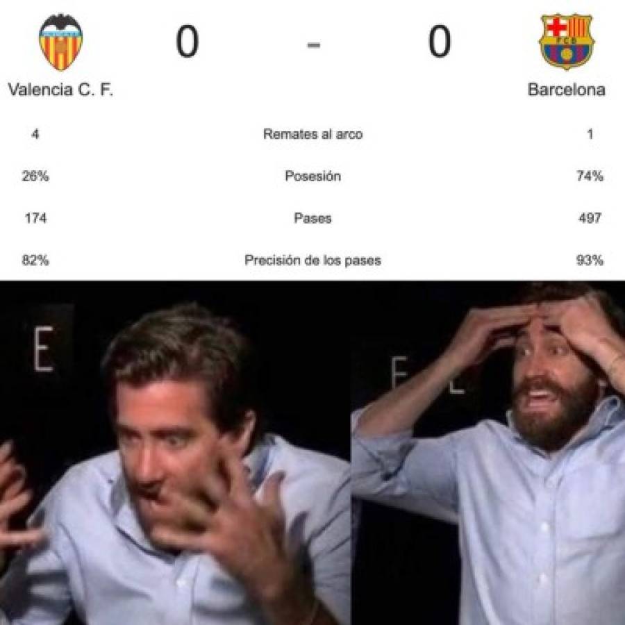 Los memes masacran al Barcelona tras caer contra Valencia en la Liga Española