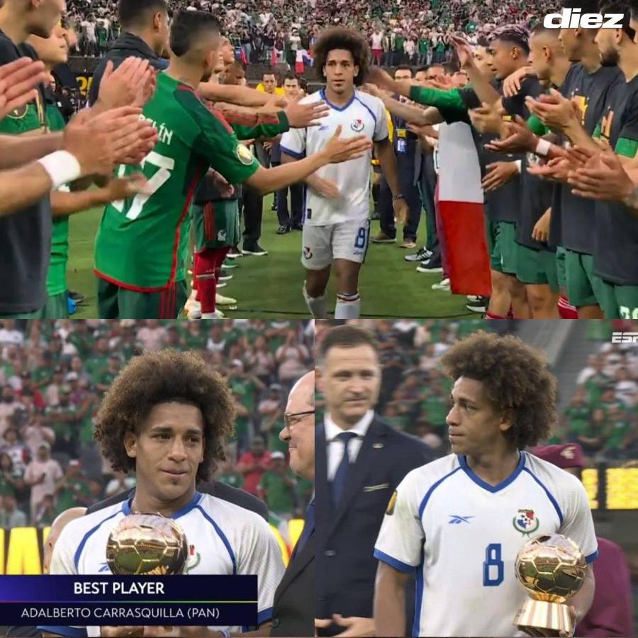 Pasillo de México y Panamá a Said Martínez, el “MVP” de la Copa Oro, furor del “Tri” campeón y el ambientazo en el SoFi Stadium