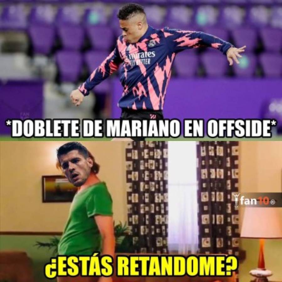 Memes: Mariano y los suplentes del Real Madrid, protagonistas tras el gane ante Valladolid